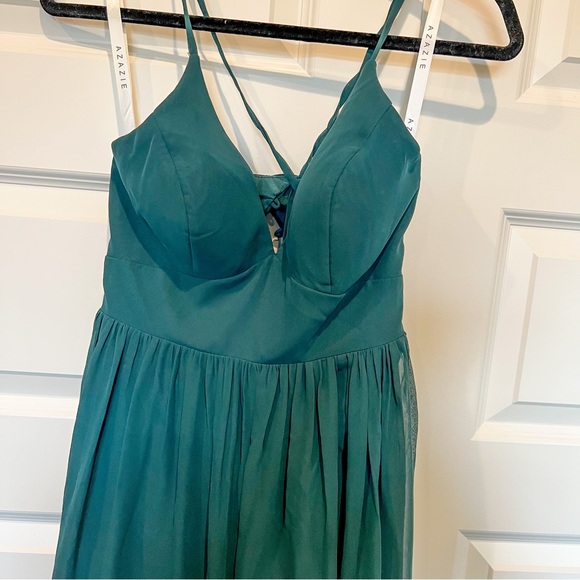 Azazie Aida in Pine - Picture 3 of 9